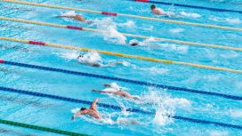 Regardless of whether you're going to the beach or pool, make sure you have goggles, noodles and other flotation devices. Your time in the water will never be more enjoyable.