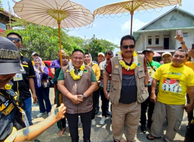 
 Asep Japar dan Andreas Gelar Rakor Bersama Relawan di Sukabumi