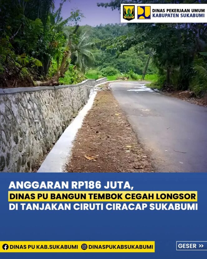 
 TPT Baru di Tanjakan Ciruti Ciracap Antisipasi Risiko Longsor