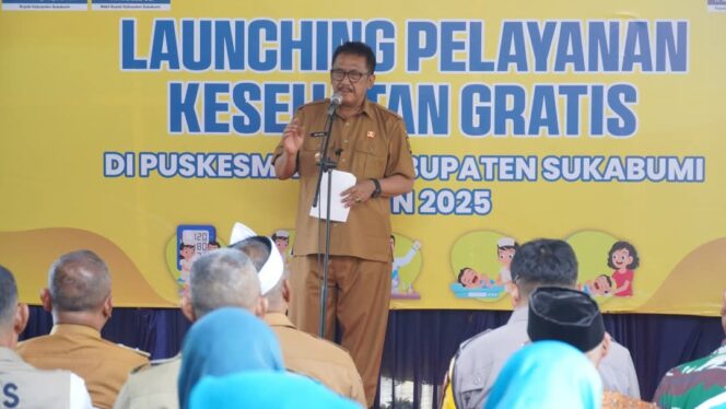 
 Bupati Sukabumi Luncurkan Layanan Kesehatan Gratis, Pastikan Masyarakat Dapat Layanan Berkualitas