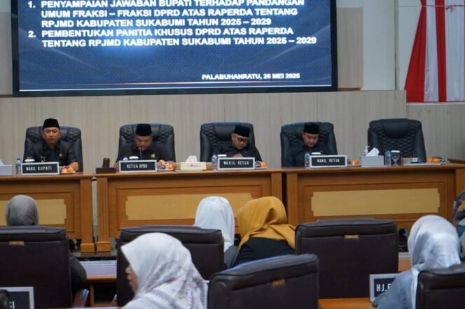 
 RPJMD Sukabumi 2025-2029: Infrastruktur dan Kesejahteraan Jadi Prioritas