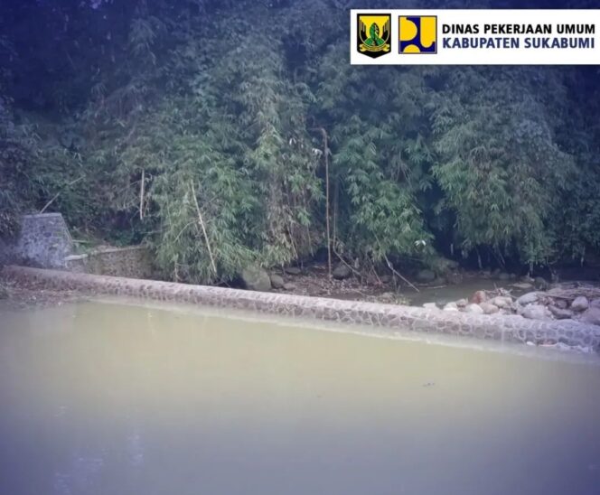 
 Pertanian Kembali Bergairah, Dinas PU Kabupaten Sukabumi Rampungkan Perbaikan Bendungan Leuwi Bangga