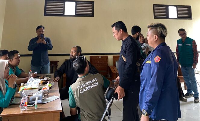 
 KARANG TARUNA KECAMATAN CARINGIN GELAR BAKTI SOSIAL KESEHATAN GRATIS MENYAMBUT RAMADHAN