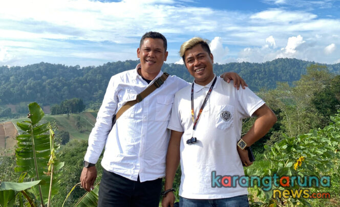 
 KETUA KARANG TARUNA CARINGIN SAMPAIKAN UCAPAN SELAMAT KEPADA KETUA BARU APEKKASI