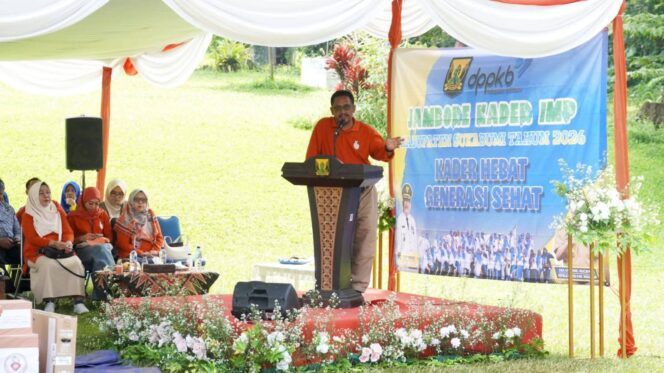 
 JAMBORE KADER IMP: BUPATI ASEp JAPAR SEBUT SEBAGAI GARDA TERDEPAN KEBERHASILAN PROGRAM BANGGA KENCANA