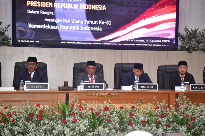 
 SAKSIKAN PIDATO KENEGARAAN PRESIDEN, BUPATI SUKABUMI SAMBUT POSITIF PROGRAM STRATEGIS PEMBANGUNAN NASIONAL