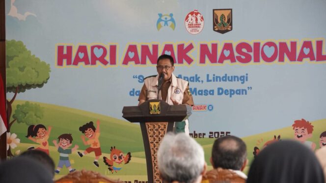 
 PERINGATI HARI ANAK NASIONAL, BUPATI ASEP JAPAR LANTIK FORUM ANAK DAERAH KABUPATEN SUKABUMI PERIODE 2026–2028
